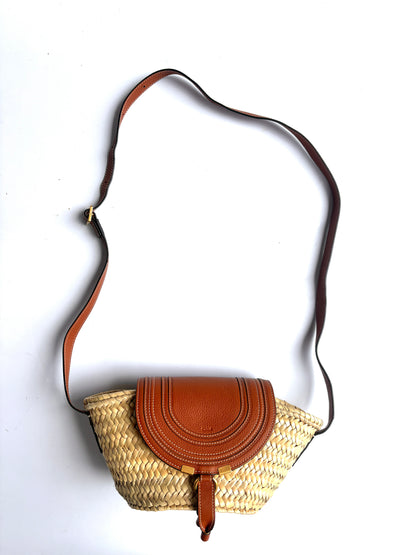 Chloe Small Marcie Basket Bag