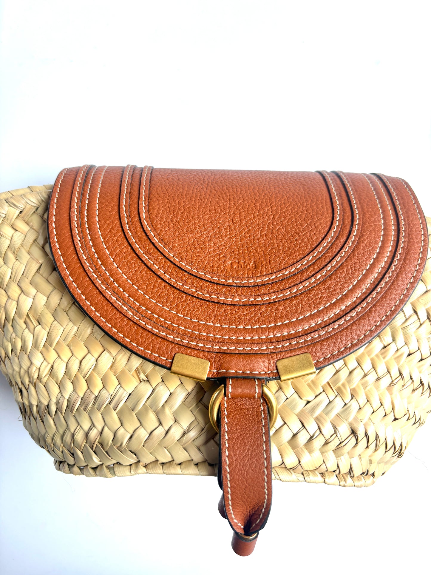 Chloe Small Marcie Basket Bag