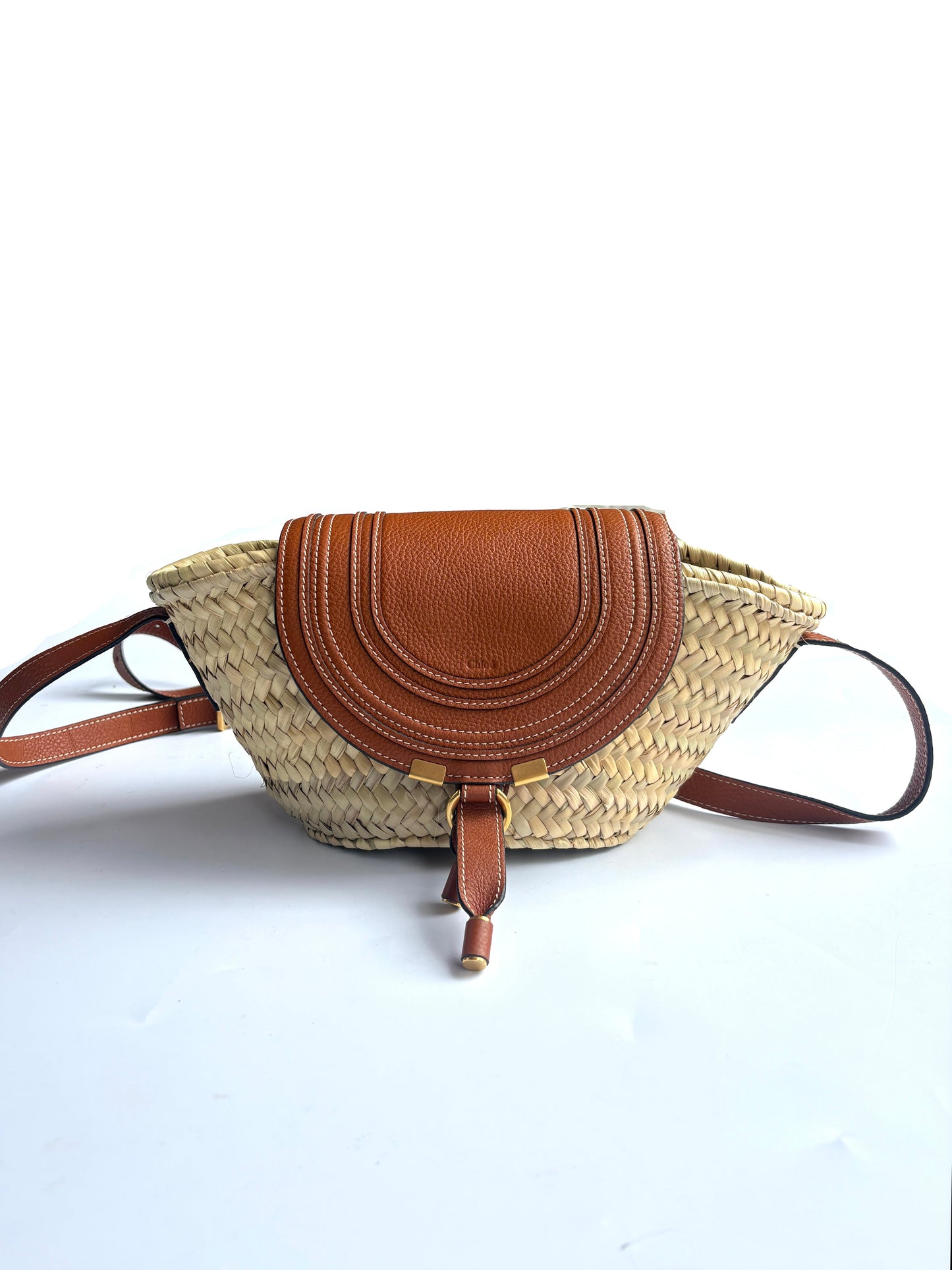 Chloe Small Marcie Basket Bag