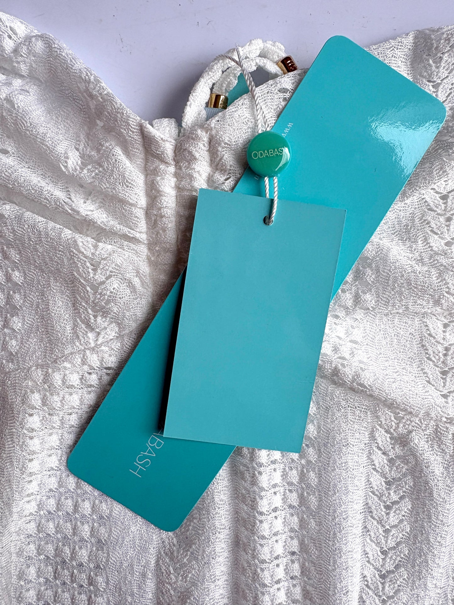 New With Tags Melissa Odabash White Mila Dress M