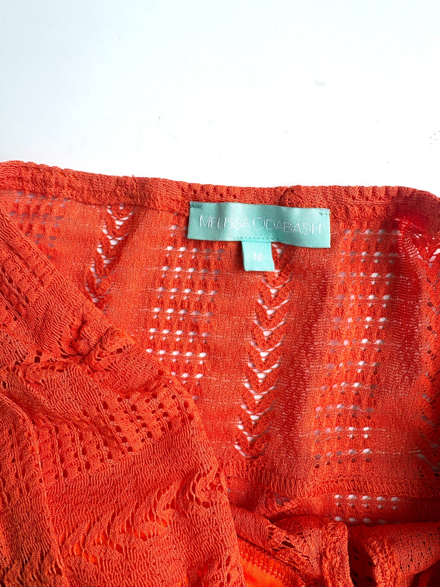 Melissa Odabash Orange Mila Dress M