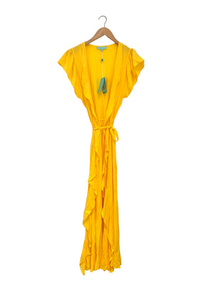 New With Tags Melissa Odabash Yellow Briana Dress M