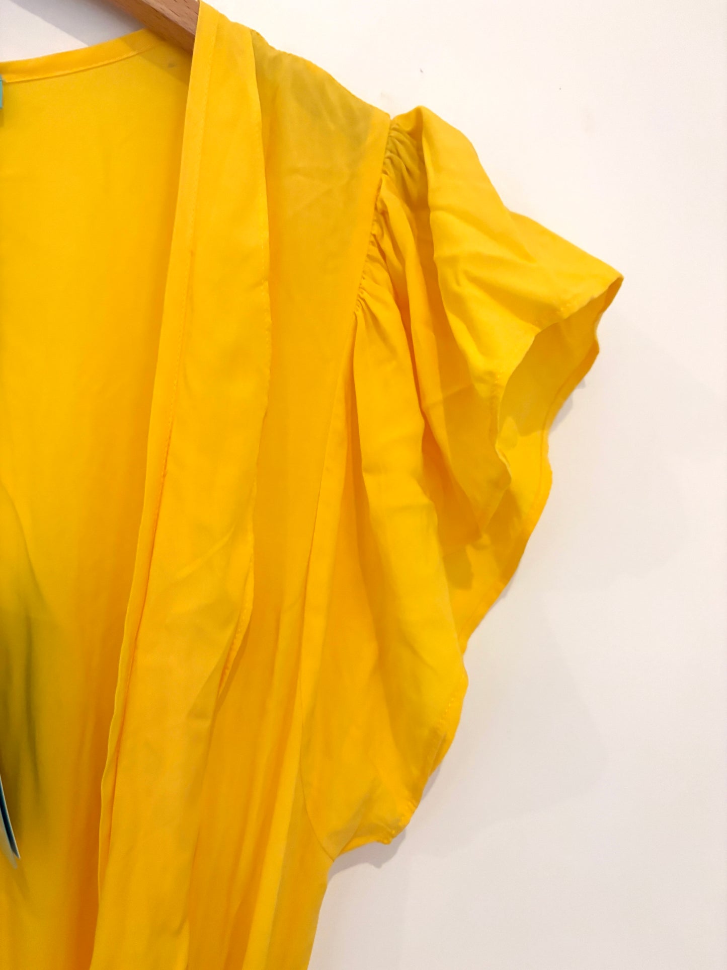 New With Tags Melissa Odabash Yellow Briana Dress M