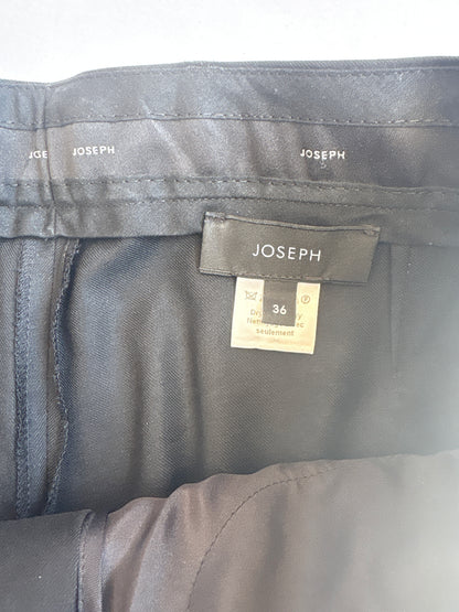 Joseph Tailored Black Trousers UK 8