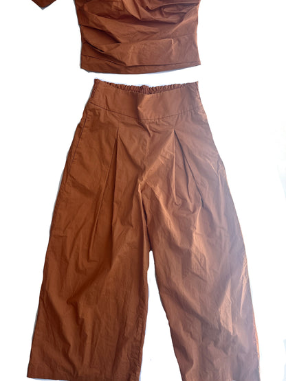 Pinko Burrnt Orange Co-ord Set UK 8