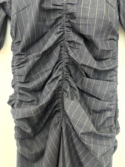 Ganni Stretch Stripe Dress UK 8