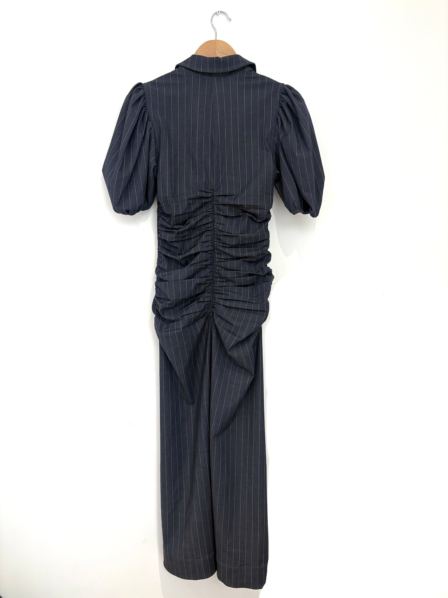 Ganni Stretch Stripe Dress UK 8