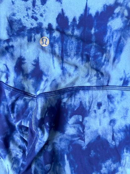 Lululemon Blue Tie-dye Align HR Pant 25" UK 6