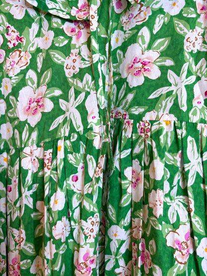 Back by Sundown Riley Floral Cotton Dress M/L