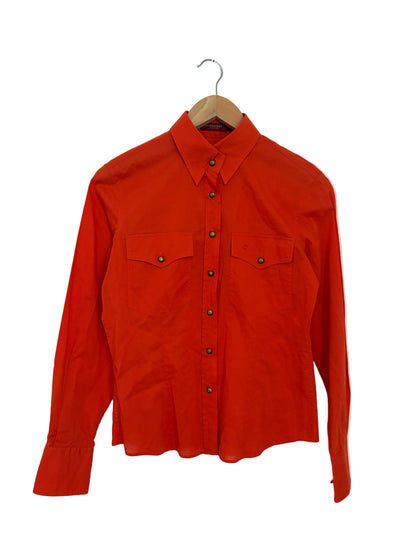 Burberry Cotton Orange Shirt