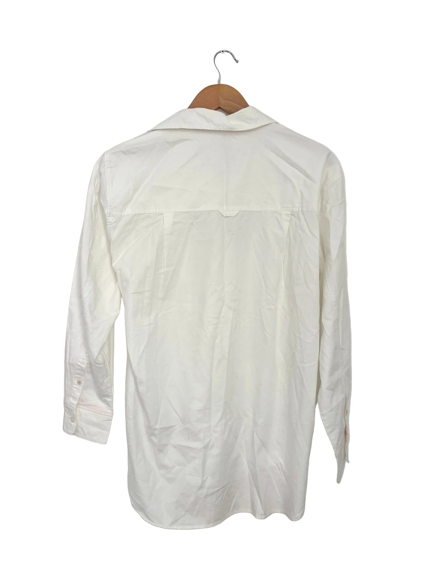 New With Tags Boden White Cotton Shirt UK 12