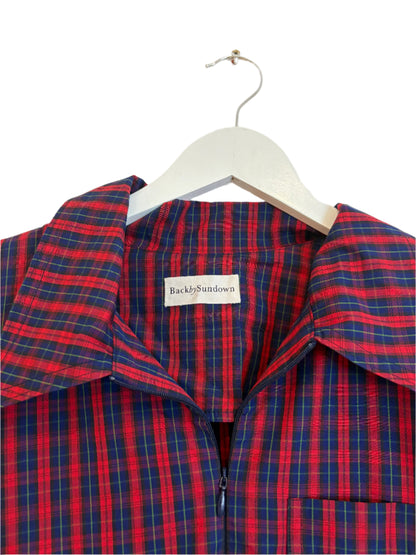 Back by Sundown Bianca Tartan Dress L