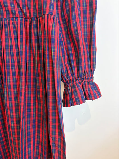 Back by Sundown Bianca Tartan Dress L