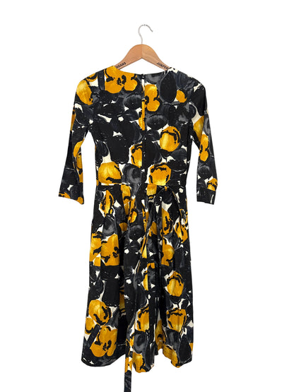 Samaantha Sung Floral A-Line Dress UK 8