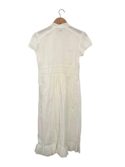 Ghost Cotton Lace White Dress XS