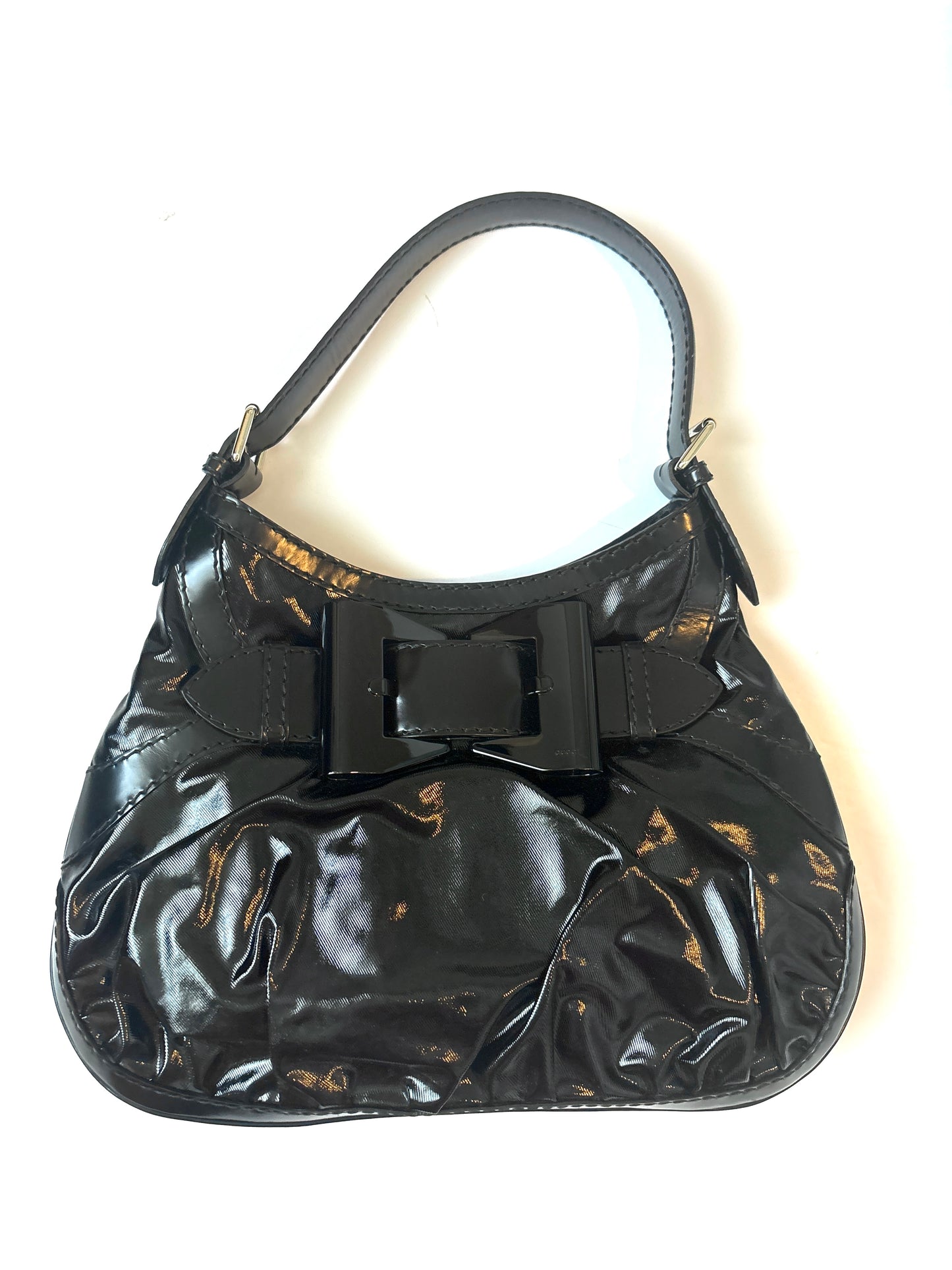 Gucci Queen Patent Leather Hobo bag