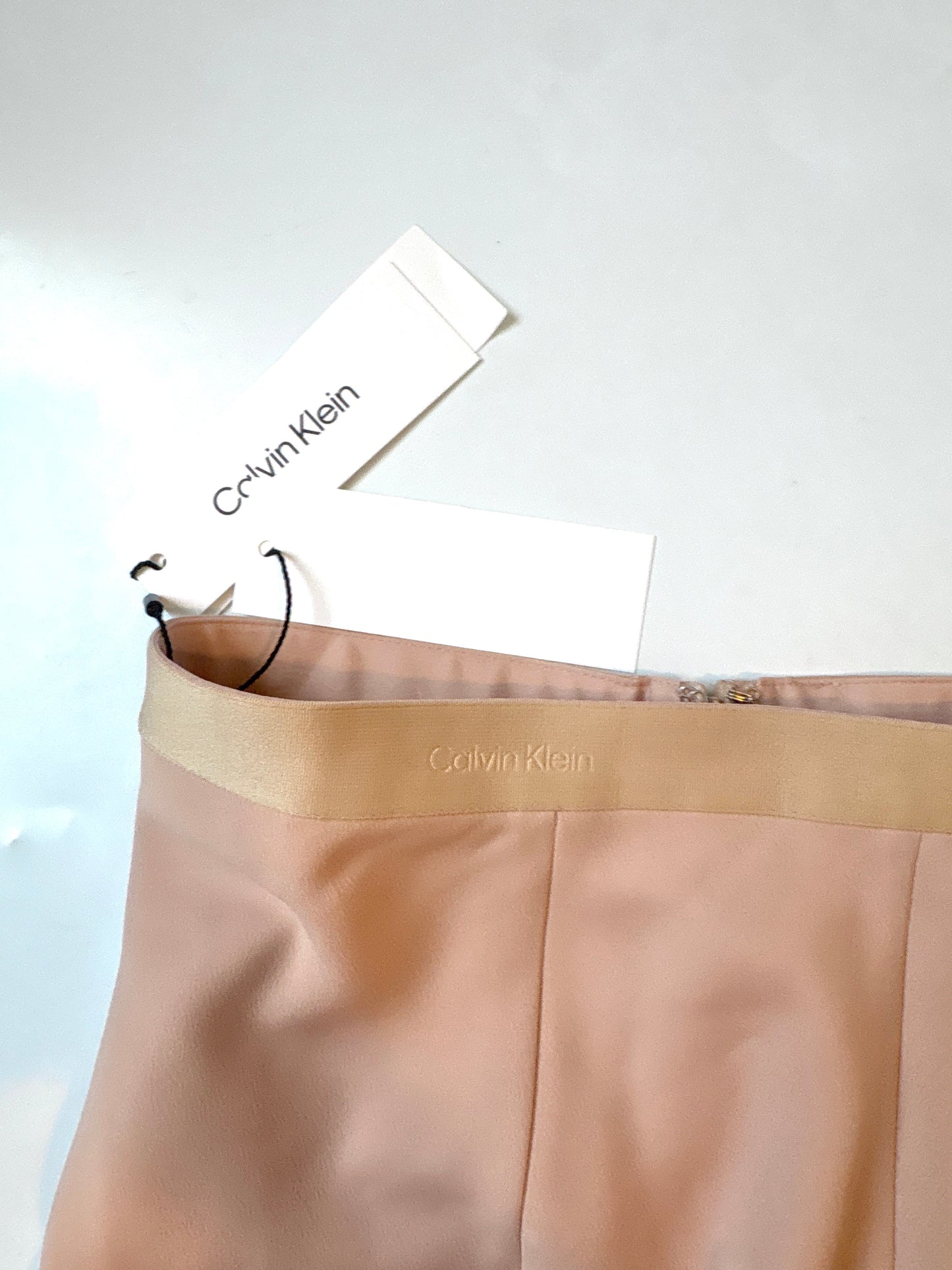 New With Tags Calvin Klein Pink Maxi Skirt UK 6