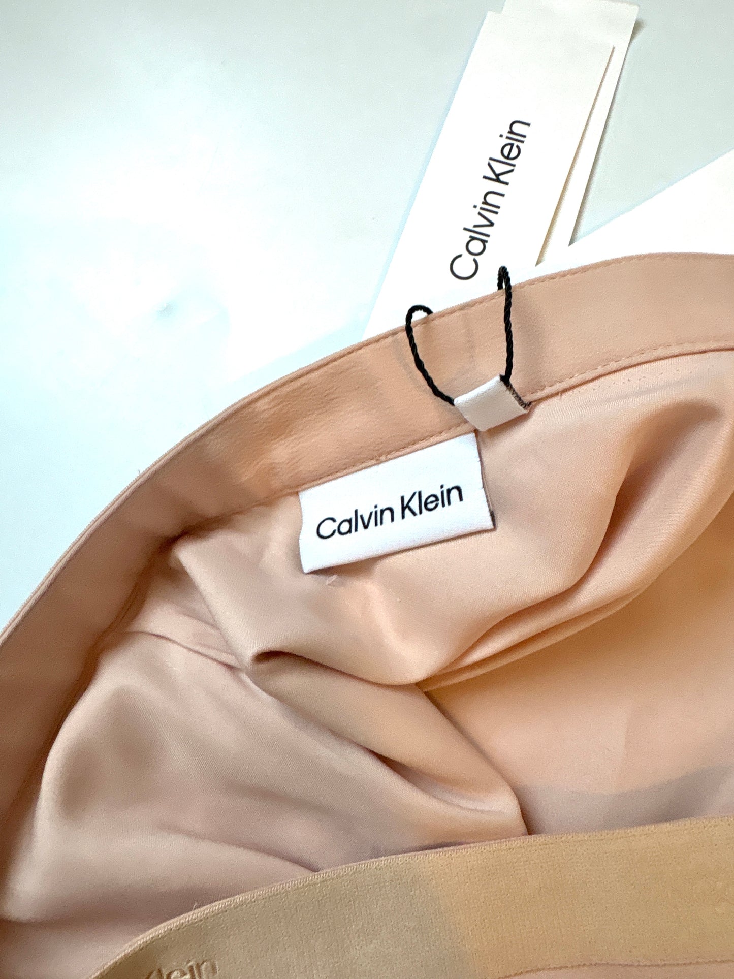 New With Tags Calvin Klein Pink Maxi Skirt UK 6