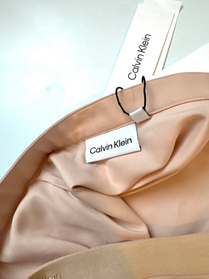 New With Tags Calvin Klein Pink Maxi Skirt UK 6