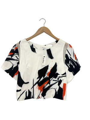 New With Tags Milly Print Top S