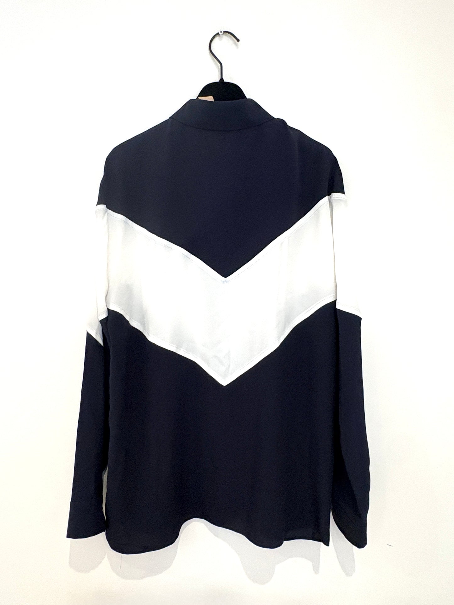 New With Tags N°21 Navy & White Shirt UK 8
