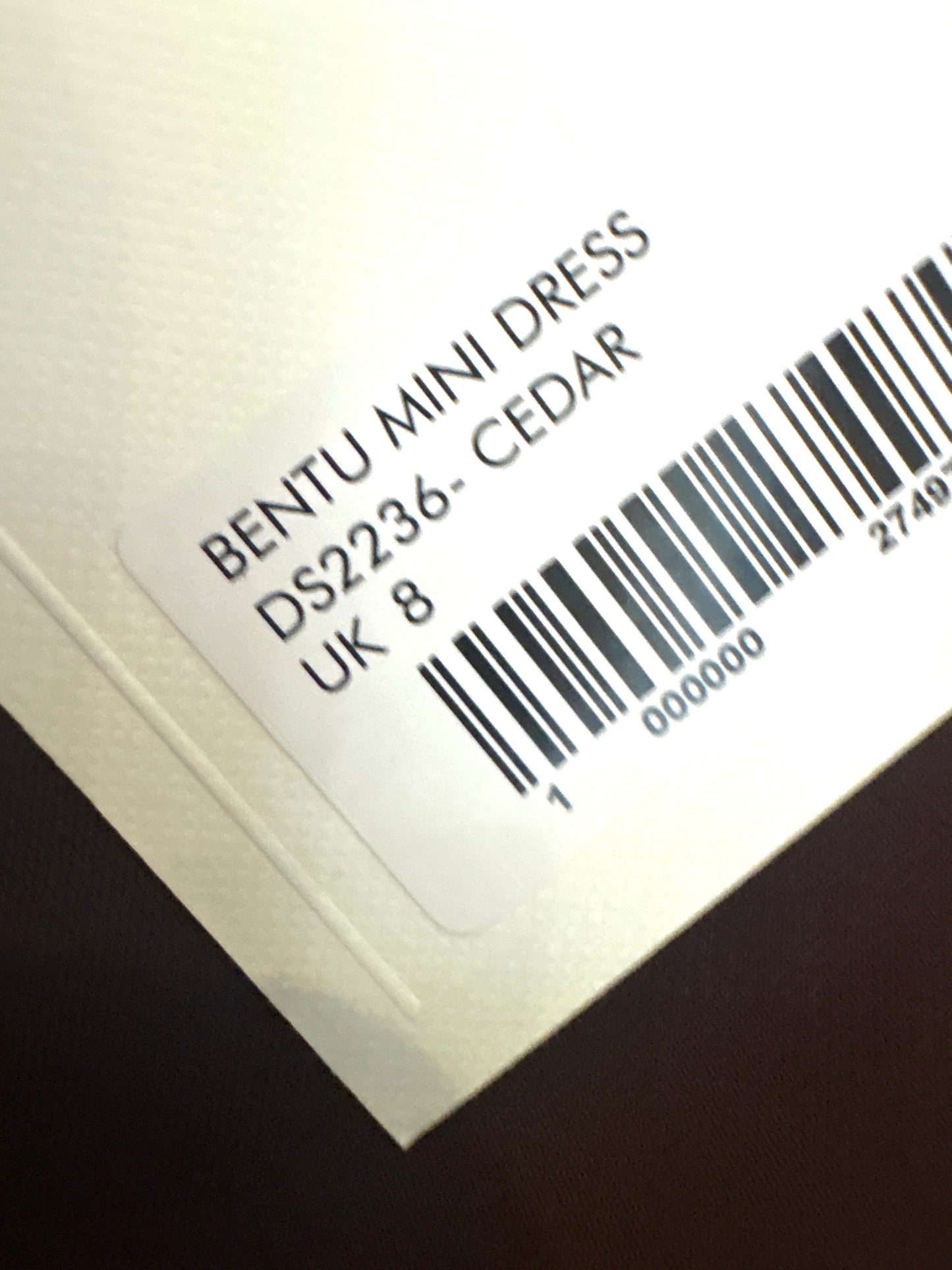 New With Tags De La Vali Bentu Dress UK 8