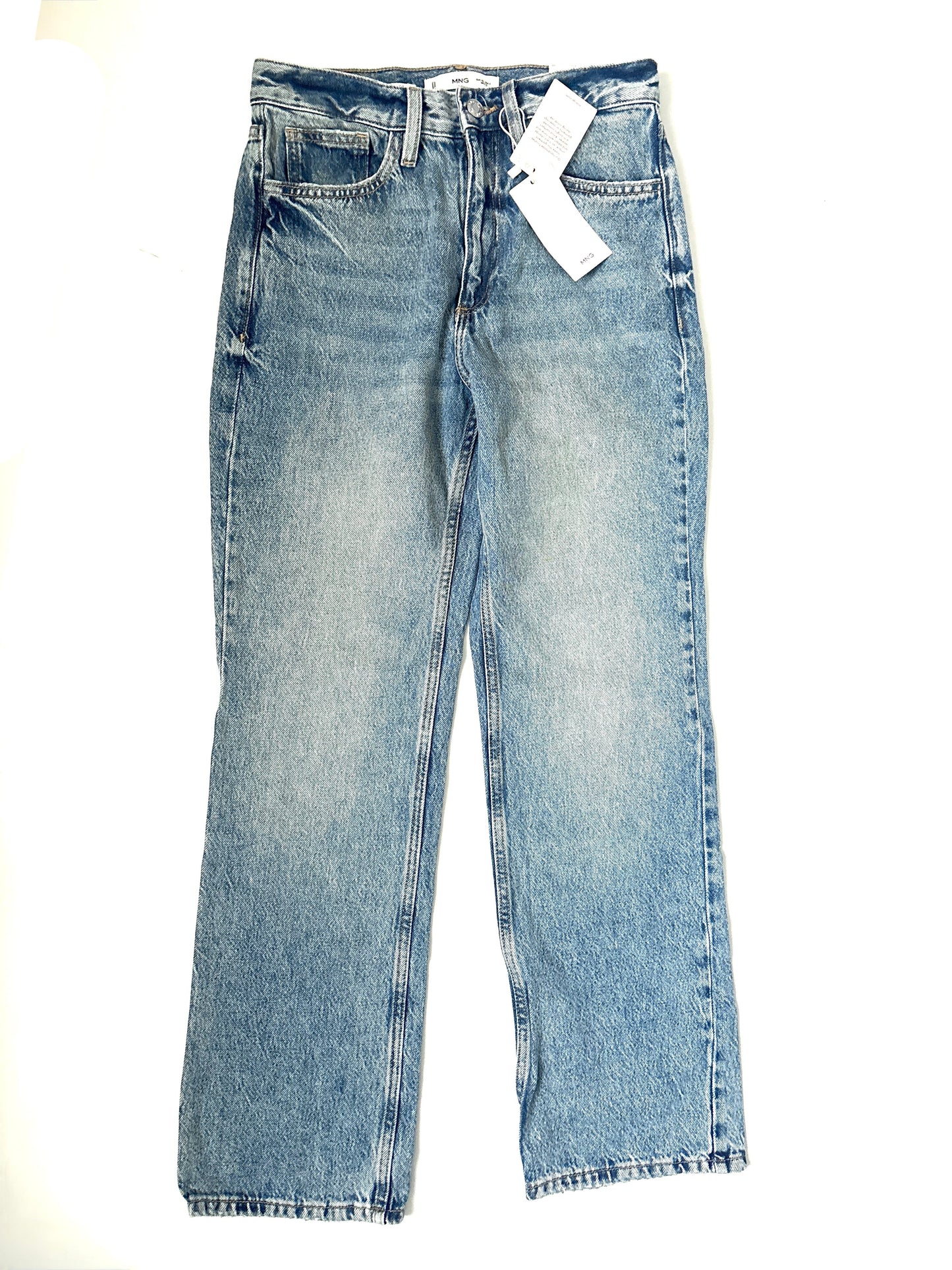 Mango Straight Leg Jeans UK 8