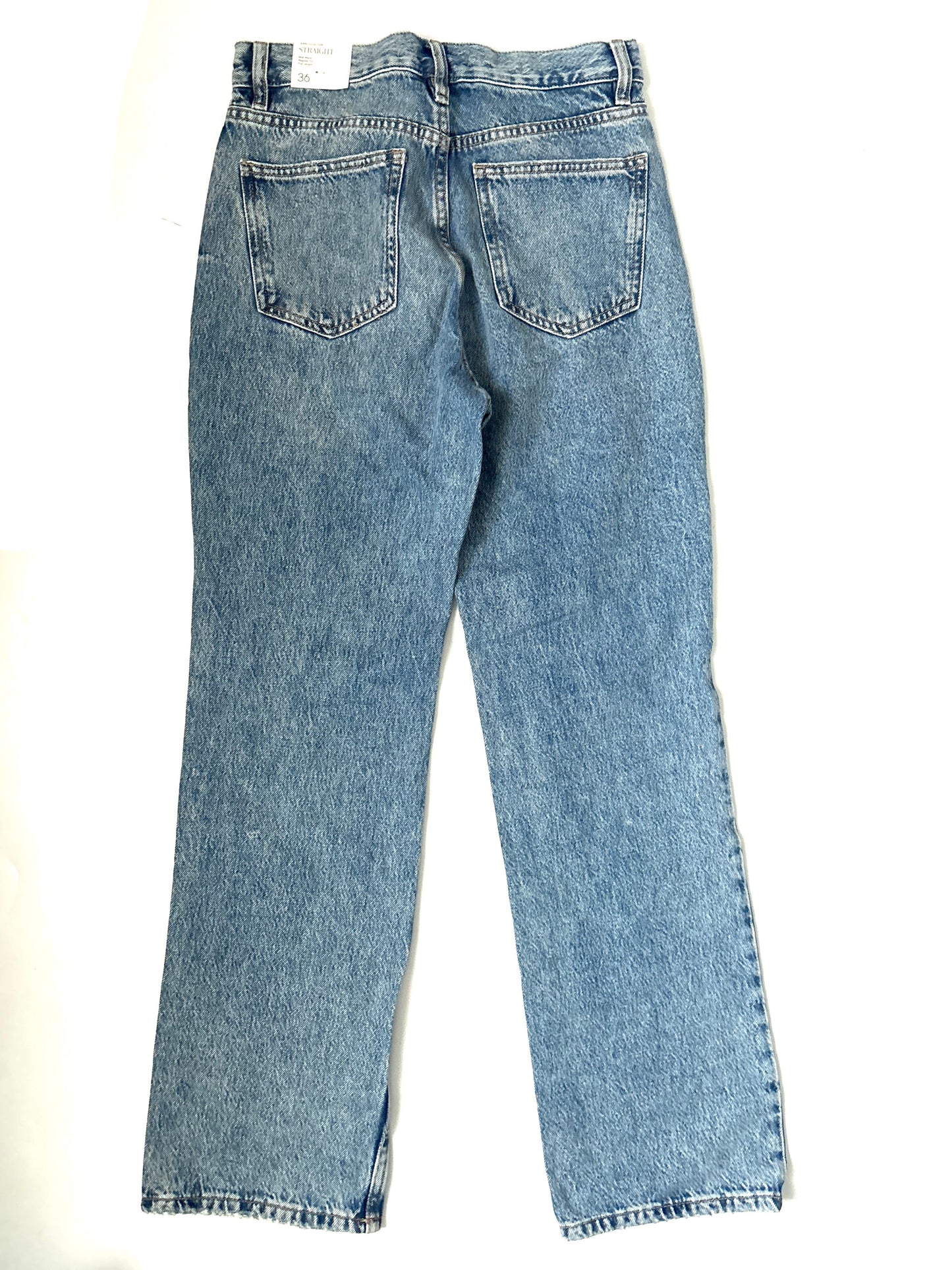 New With Tags Mango Mid Waist Jeans UK 8