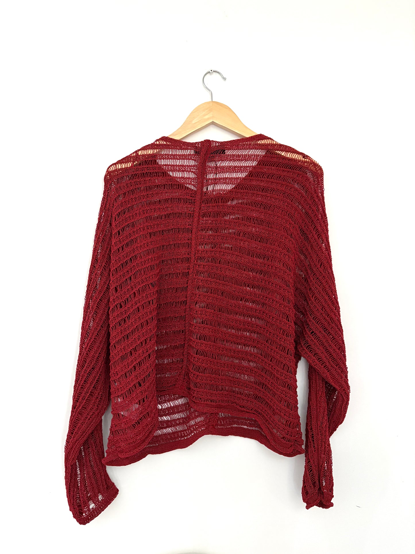 New With Tags Zara Burgundy Crochet Top S