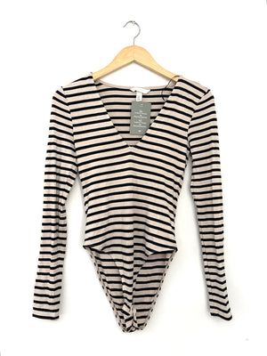 New With Tags H&M Striped Bodice S
