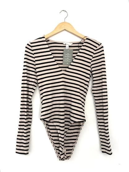 H&m Striped bodice
