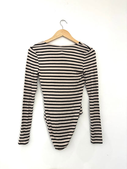 New With Tags H&M Striped Bodice S