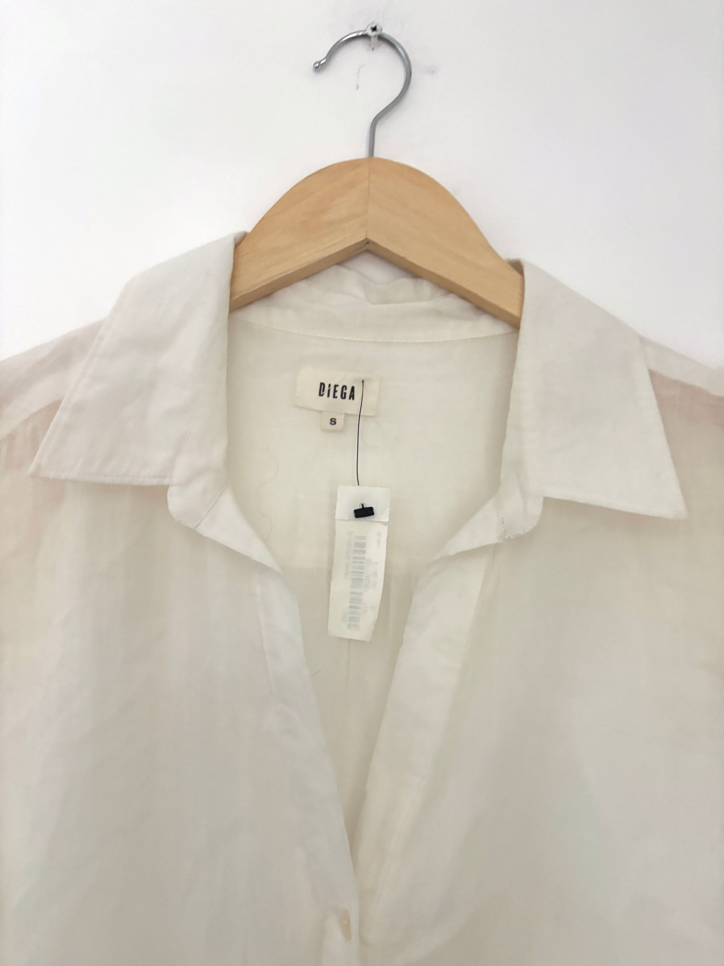New With Tags Diega Ecru Shirt S