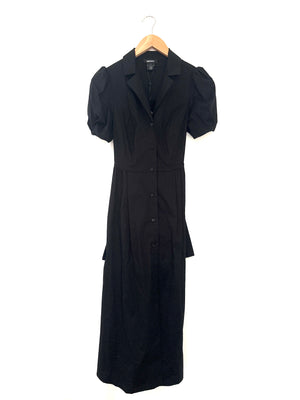 New With Tags DKNY Black Cotton Dress UK 8