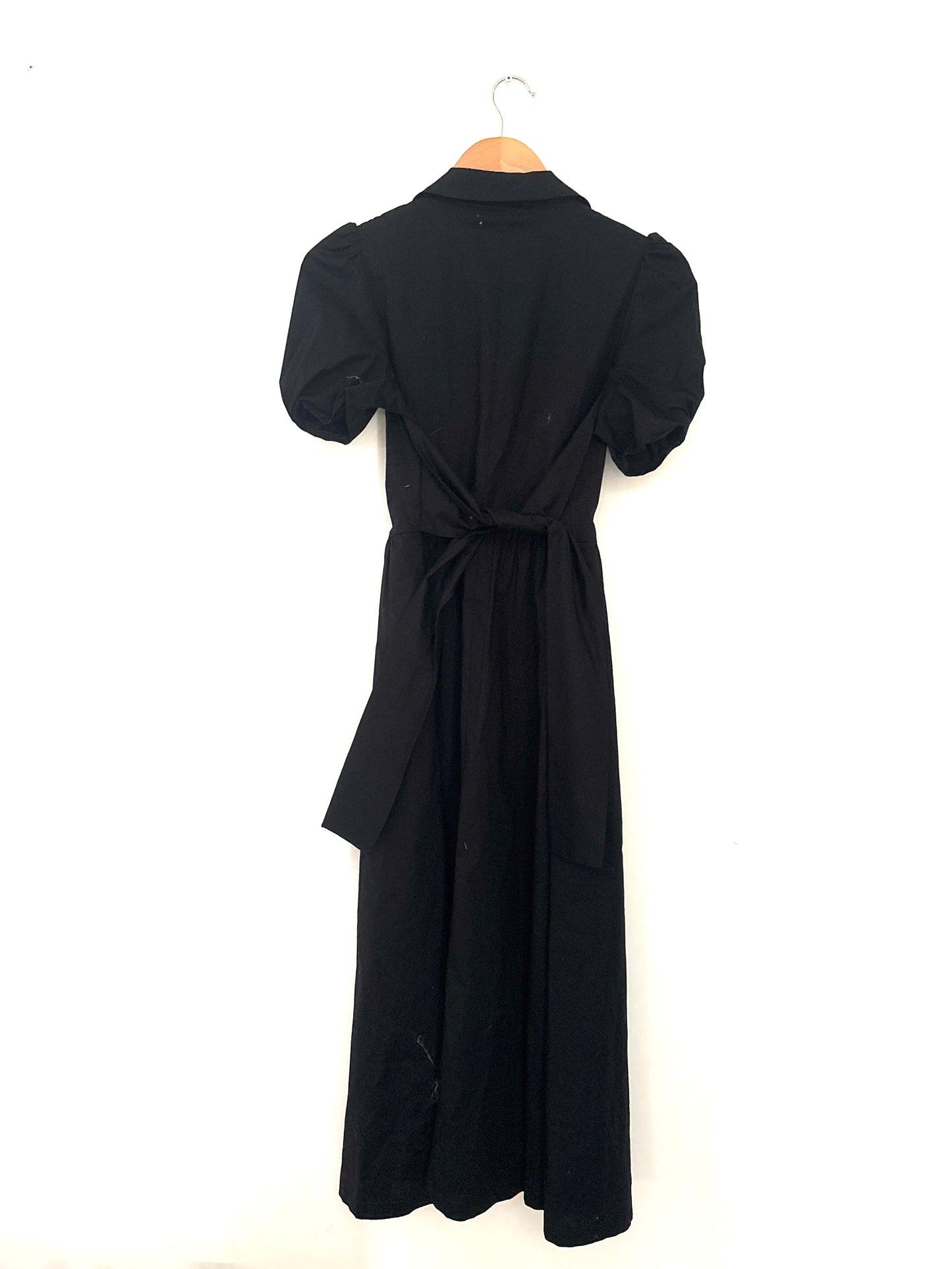 New With Tags DKNY Black Cotton Dress UK 8