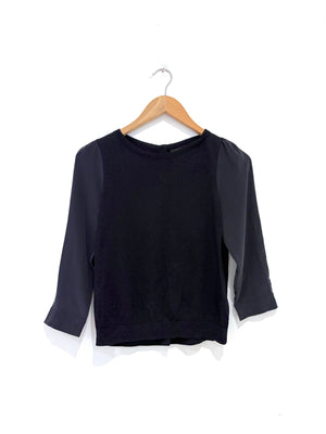 Cos Navy Blouse XS