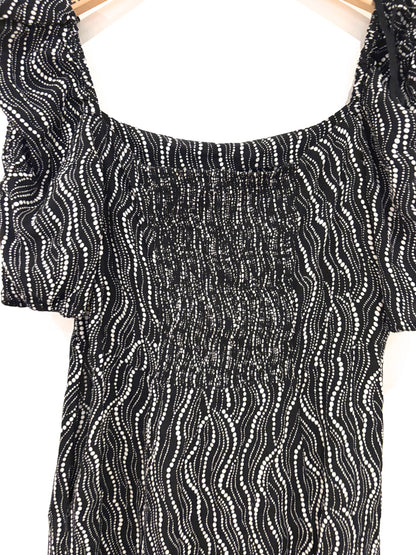 & Other Stories Printed Dress UK 10