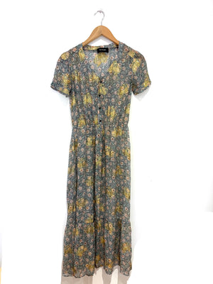 The Kooples Western Flower Print Dress S