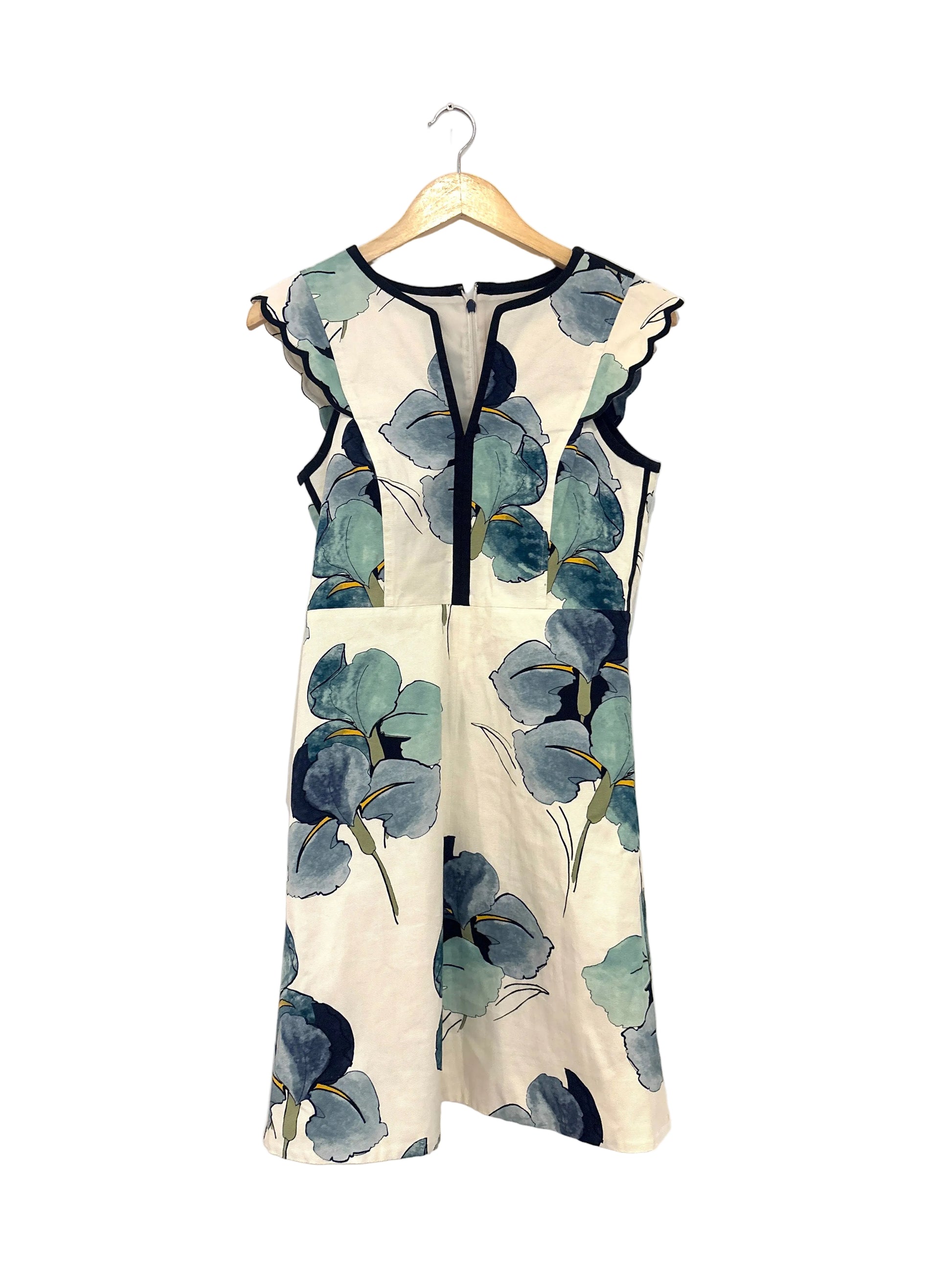 Tory Burch Blue Floral Dress
