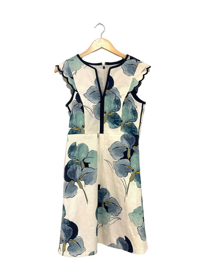 Tory Burch Blue Floral Dress