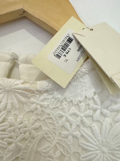 New With Tags Maje Ecru Lace Blouse S