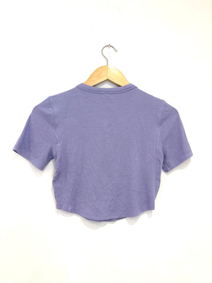 Lululemon Hold Tight Cropped T-Shirt UK 10