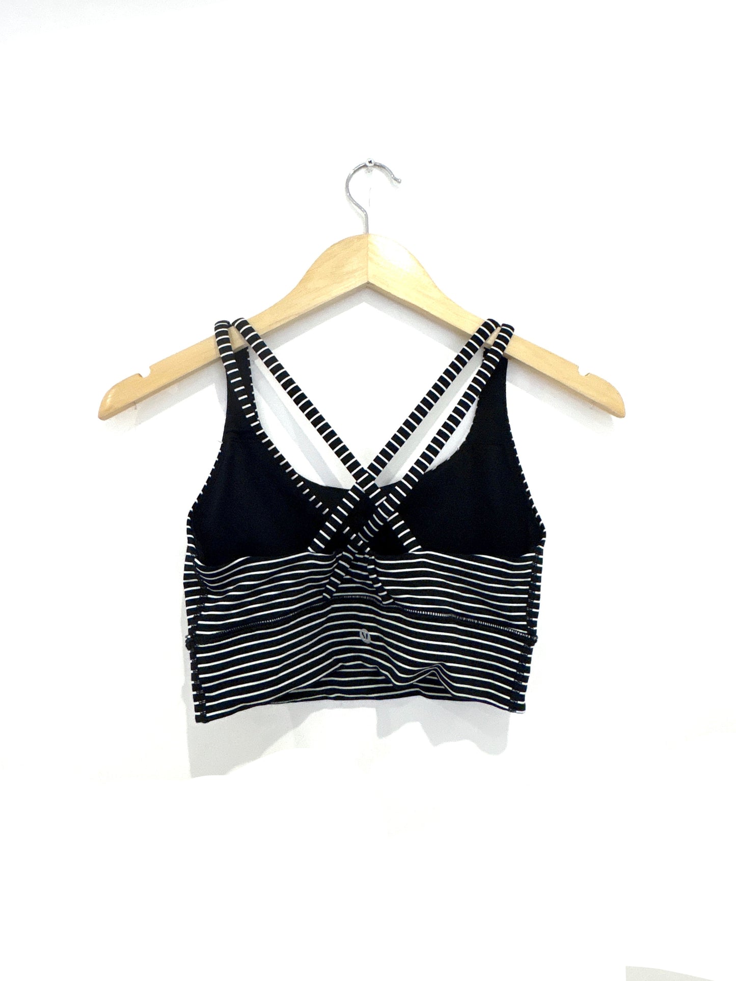 Lululemon Striped Sports Bra UK 10