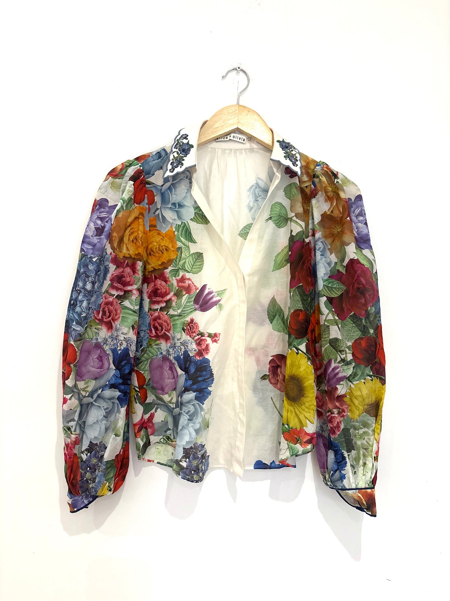Alice+Olivia Roanne Blouse