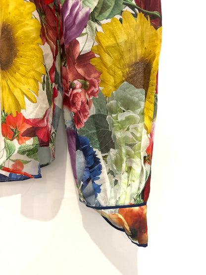 Alice+Olivia Roanne Floral Blouse XS