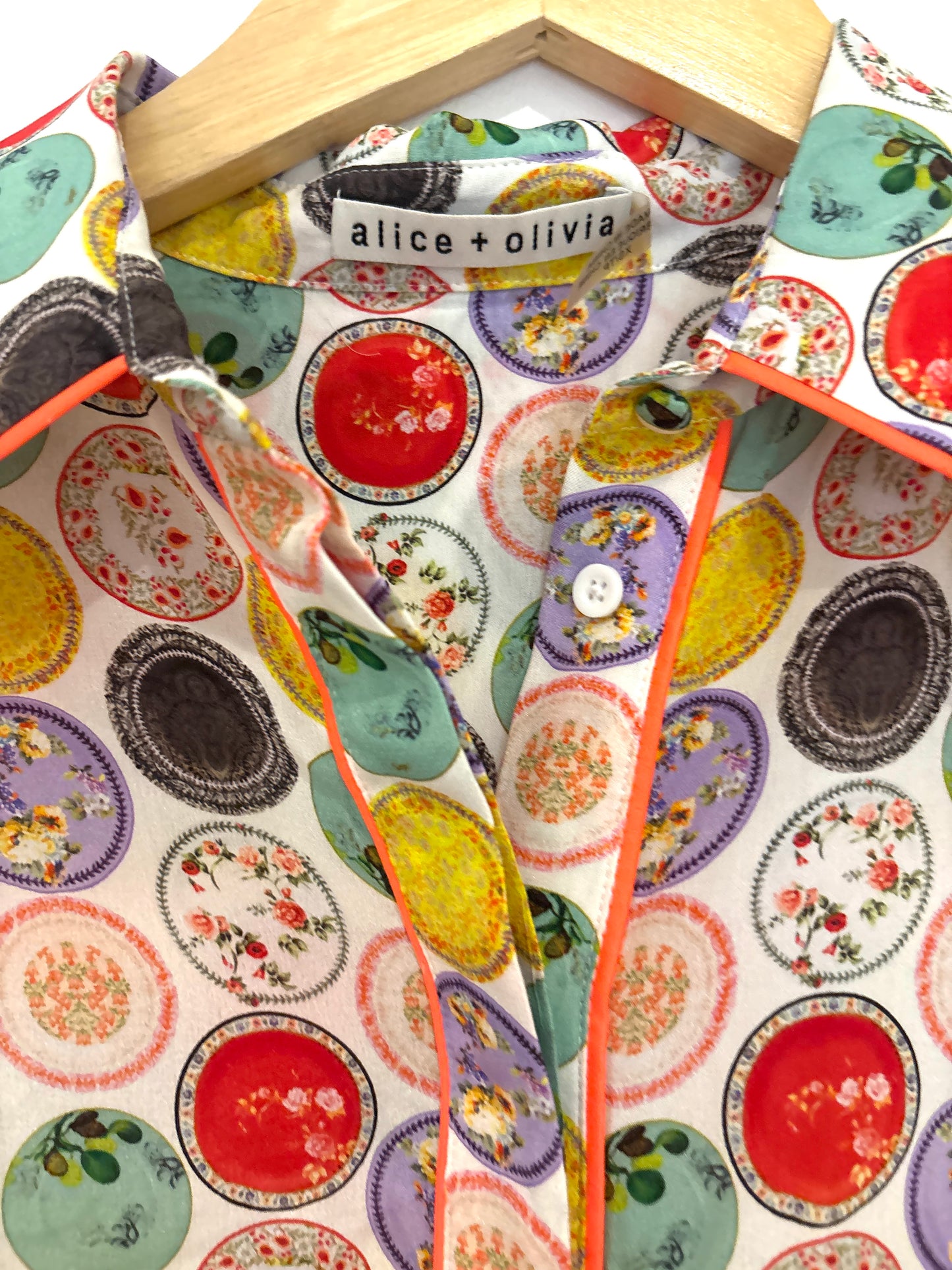 Alice+Olivia Dinner Party Blouse XS