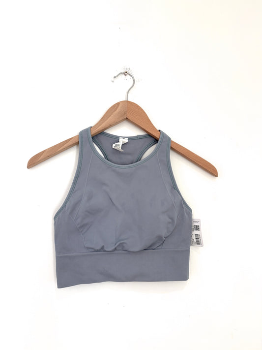New With Tags Lululemon Ebb to Train Bra Blue UK 10