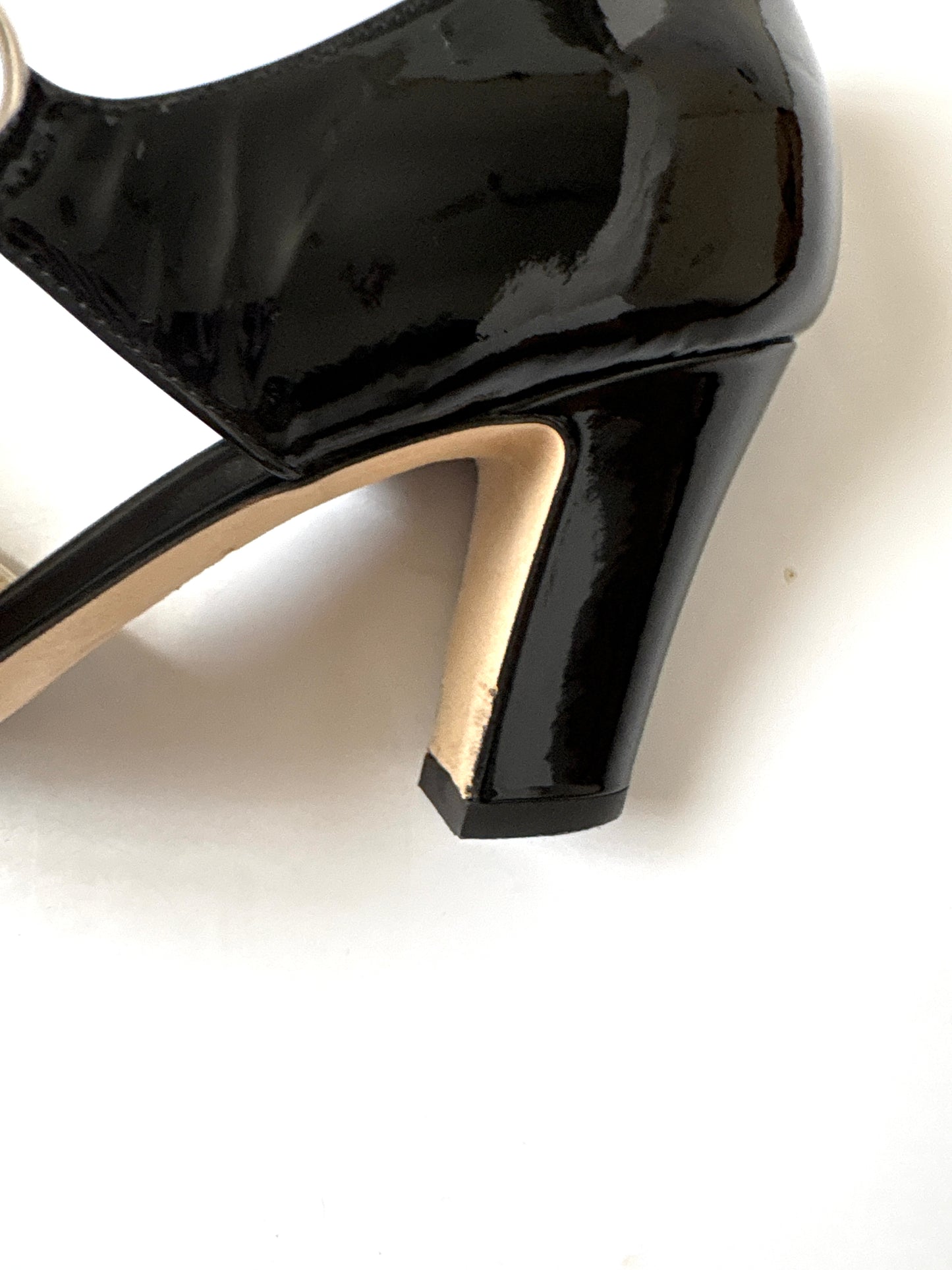 Aeyde Yara Duo-Tone Mary-Jane Pumps UK 5
