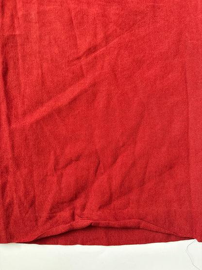 Massimo Dutti Red Linen Blend Trousers UK 8