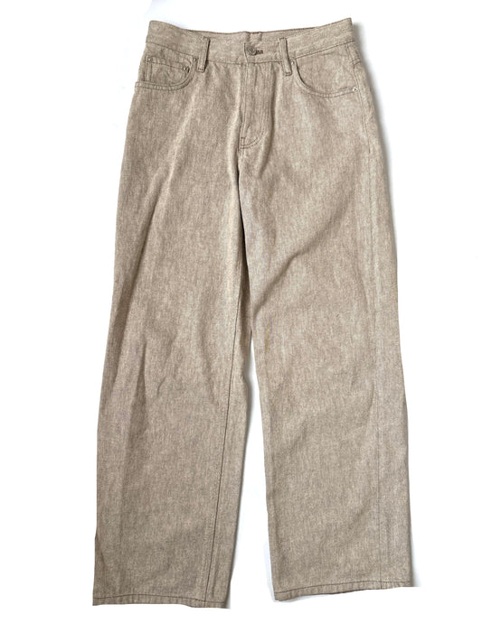 Massimo Dutti Beige Trousers